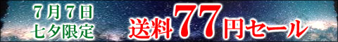 七夕限定 送料77円セール